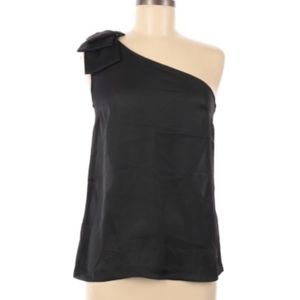 Forever 21 one shoulder black top small
